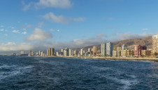 The new SWRO mega plant at Escondida copper mine is fed by seawater from the Port of Antofagasta, 170 kilometeres away